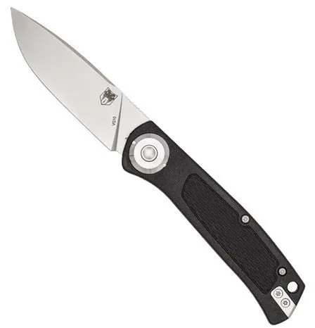 Cobratec EDC Scout Push Button Automatic 3.12 In Black SS
