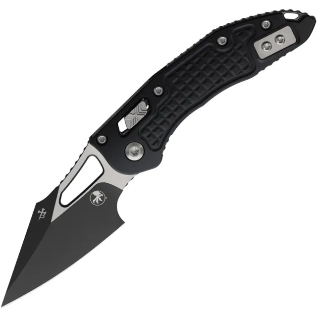 Microtech M-Stitch 169MRL-1FR Ram-Lok 3.19 In SE Black Aluminum Handle