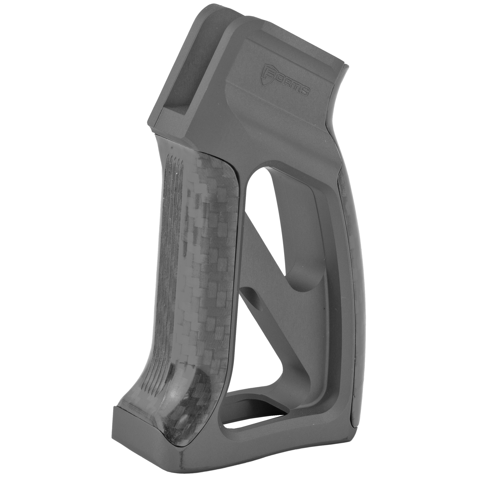 Fortis TOR-PG-CF-BLK Torque Pistol Grip Carbon Fiber Black AR Rifles
