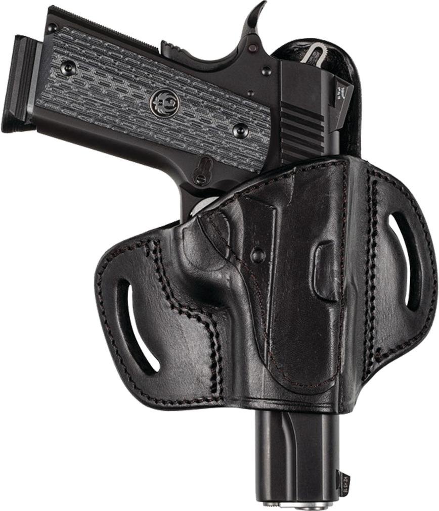 Tagua TX 1836 BH2 Holster, Right Hand, Black Leather, 1911 Models