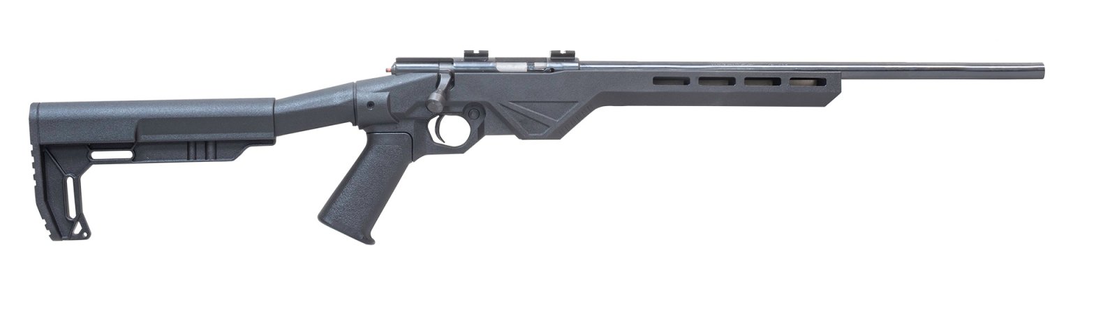 Legacy Sports International CIT22LRBLTBNT TRAKR 22 LR 18" Matte Blue Rifle