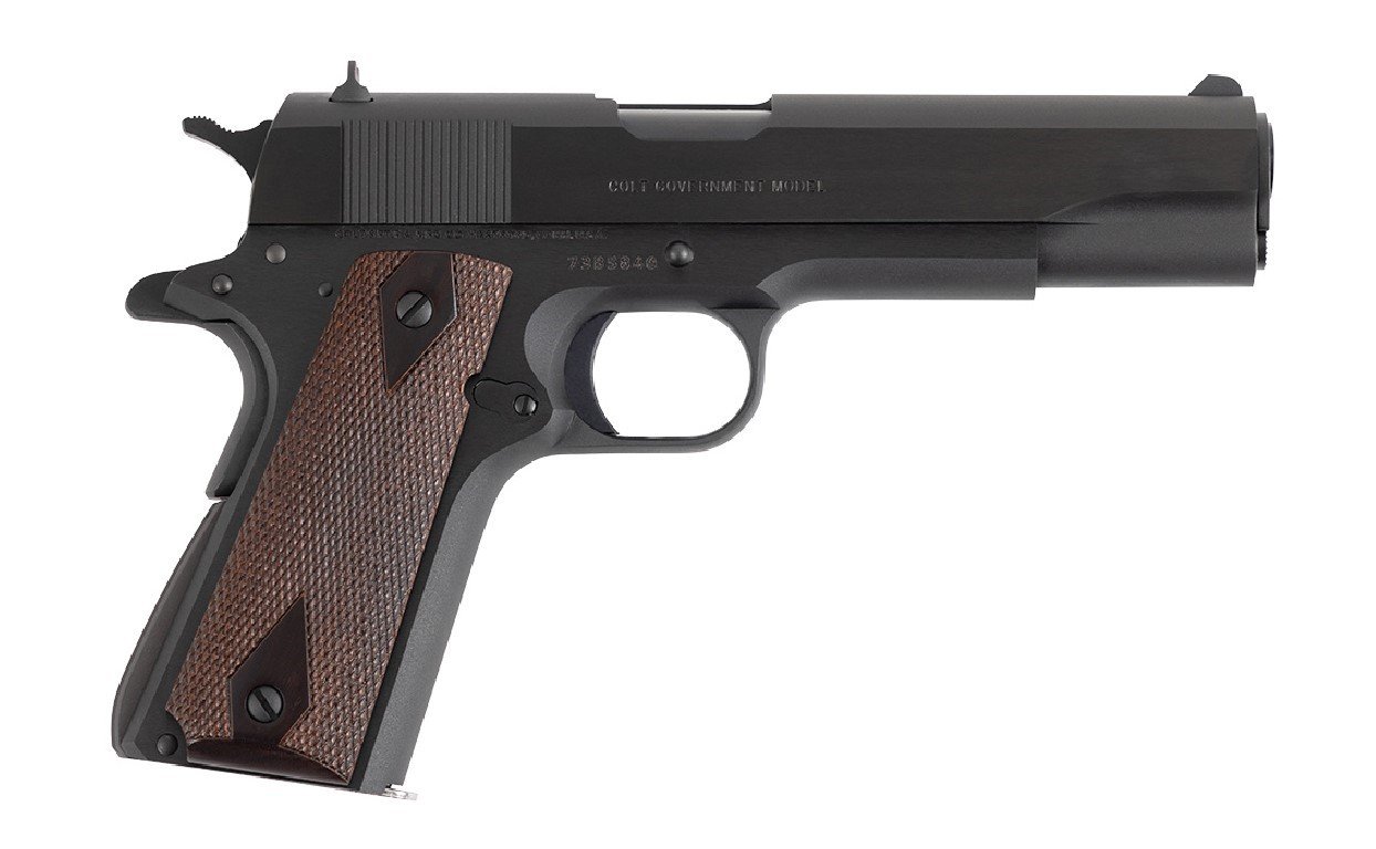 Colt 1911 Series 70 Government .45 ACP 5 in Blued 7rd Single Action