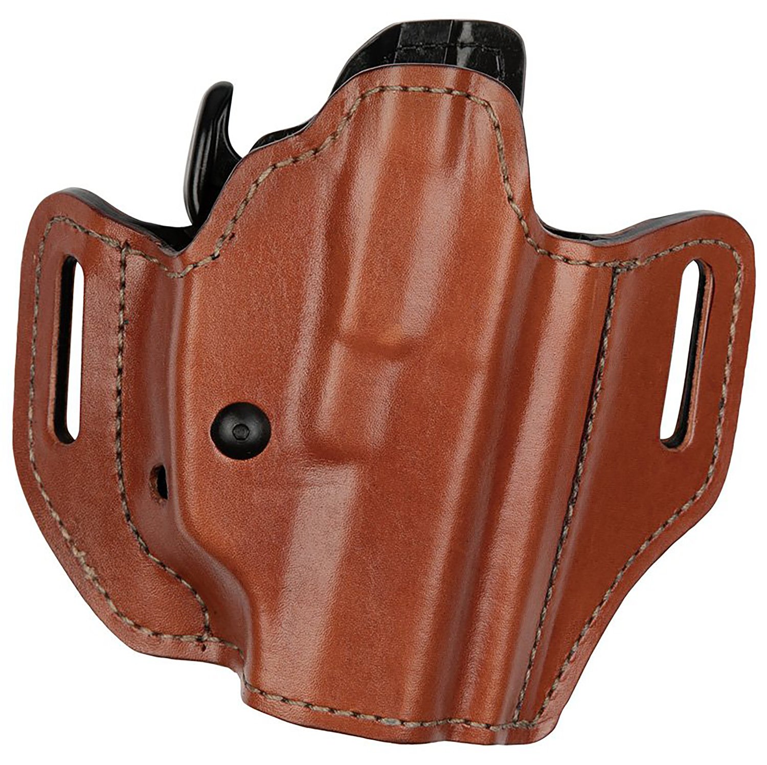 Bianchi 34501 Allusion Assent Pro-Fit OWB Size 04 Tan Leather Belt Slide for Springfield XD, Sig P220, FN FNP - Right Hand - Bianchi - TAN