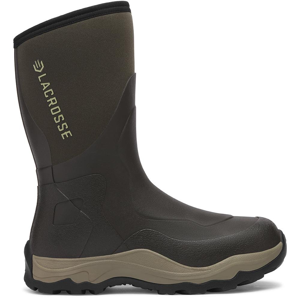 LaCrosse 336880-11 Alpha Agility Field Boots Brown 11 Waterproof 12"