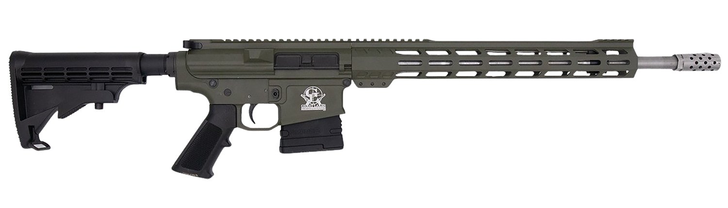 GL10308SSODG Great Lakes Firearms .308 Win Rifle 10rd Mag 16" Stainless Barrel 15 MLOK Rail ODG Finish - Great Lakes Firearms - .308 WINCHESTER