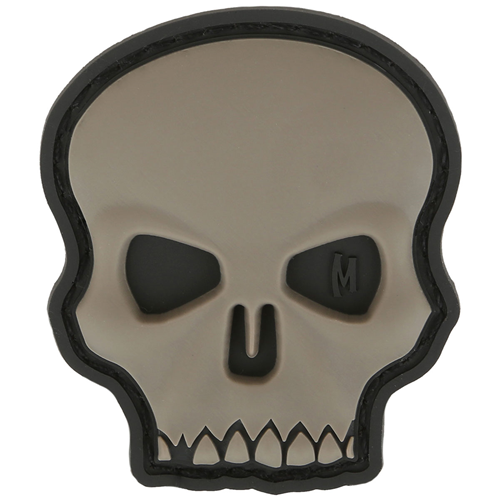 Buy Maxpedition Hi Relief Skull Morale Patch Velcro Back PVC online