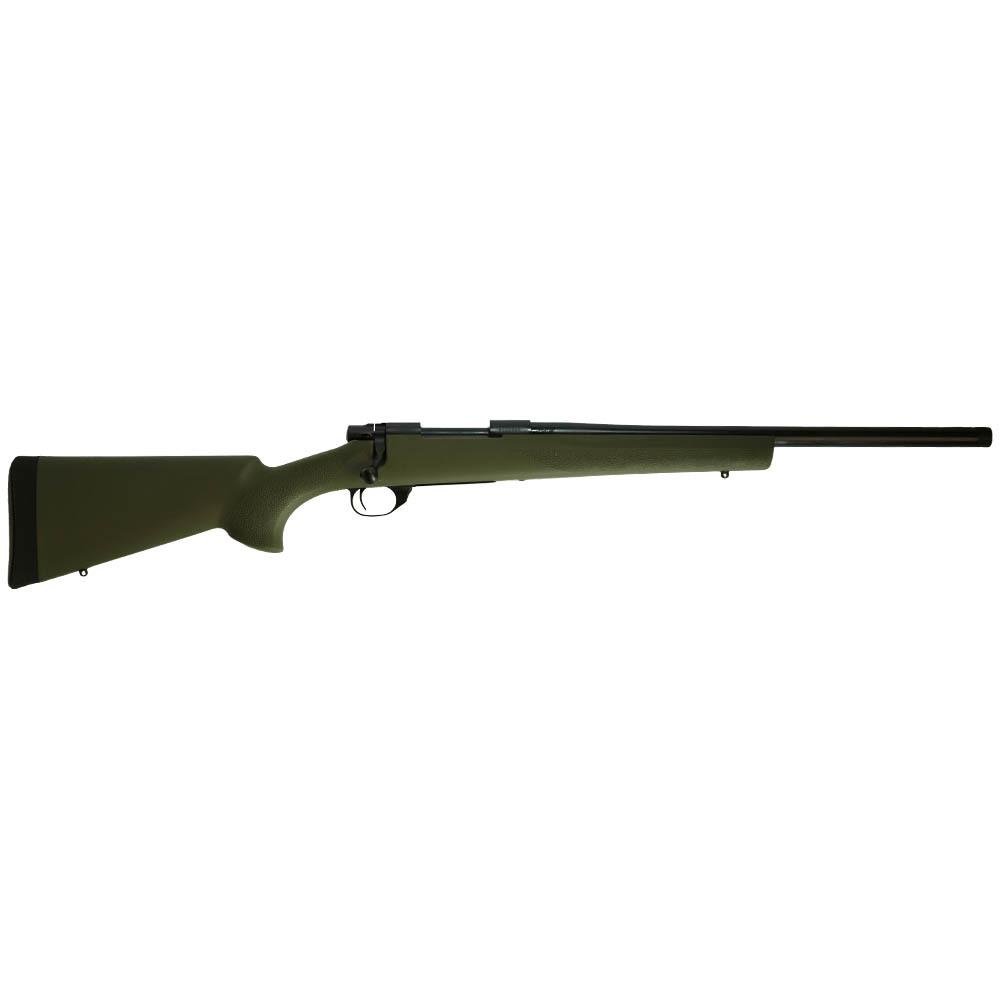 Howa M1500 Hogue HGR73123 308 Winchester 20" 4-Round Green Rifle