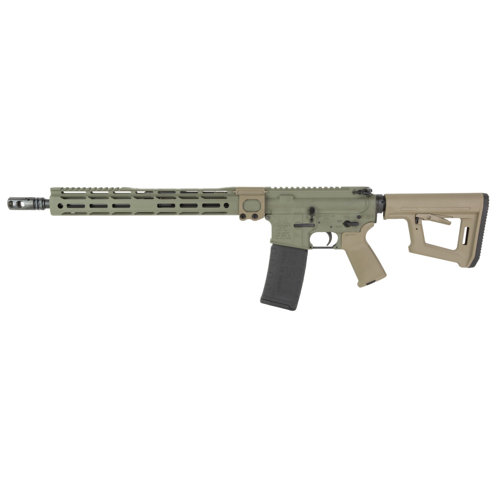 Black Rain Ordnance Spec 15 Kinetx Semi-automatic Rifle AR-15 223 - Black Rain Ordnance - 223 REMINGTON