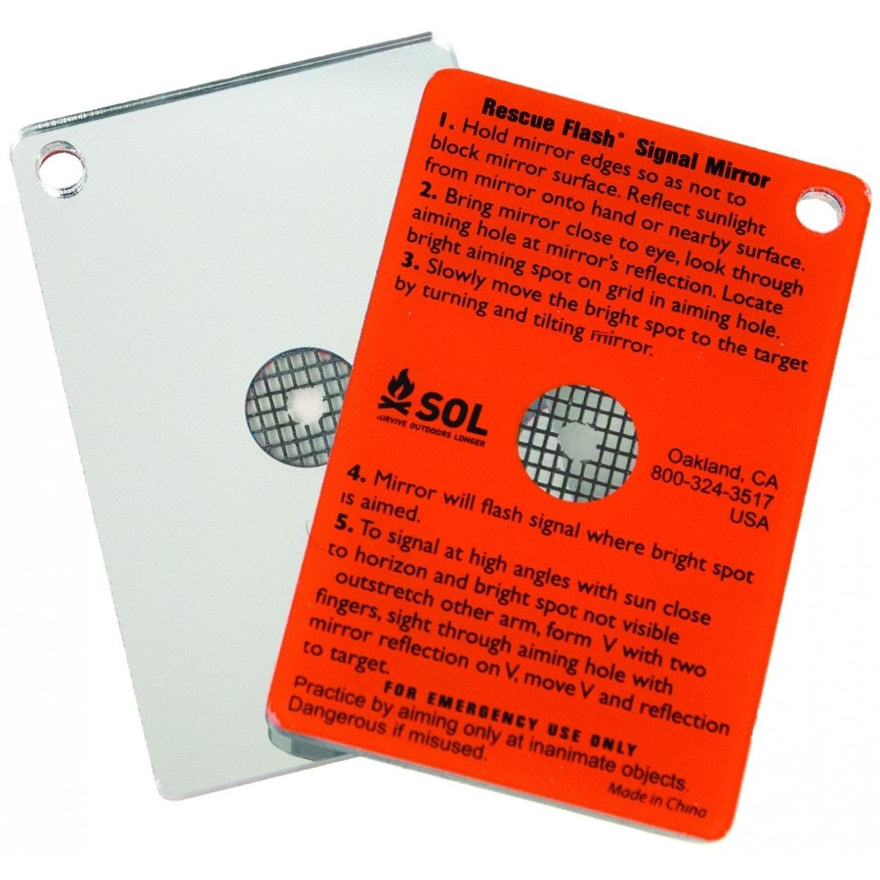 Survive Outdoors Longer Rescue Flash Floating Mirror