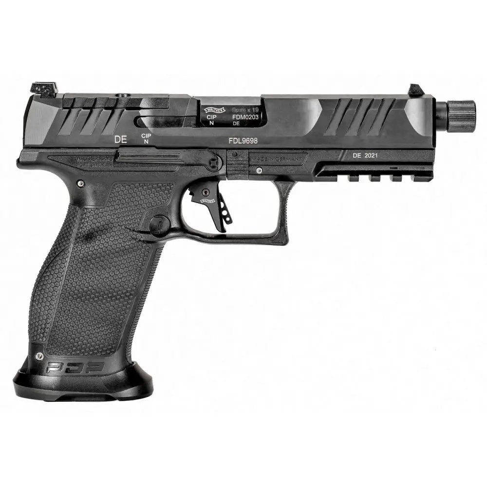 Walther PDP Pro SD 9mm Luger 5.1 in Threaded Barrel Black Polymer 10+1 - Walther - 9mm