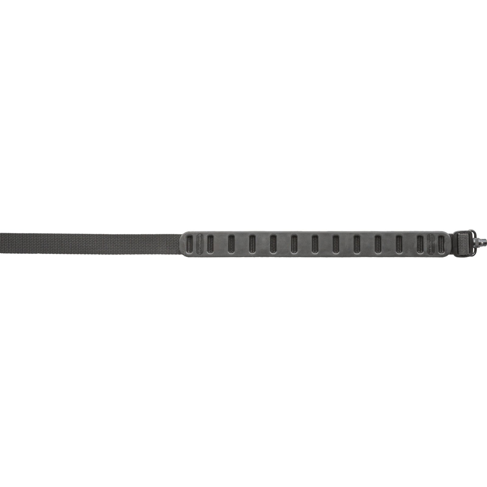 Quake Claw Slimline Flush Cup Black Sling: UV-Stabilized, Odor-Resistant, Non-Slip Pad, QD Swivels Included
