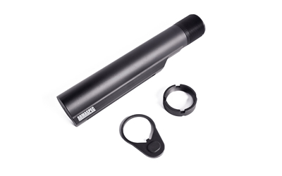 Armaspec ARM621-C Carbine Buffer Tube Kit, End Plate, Castle Nut, Black - Armaspec