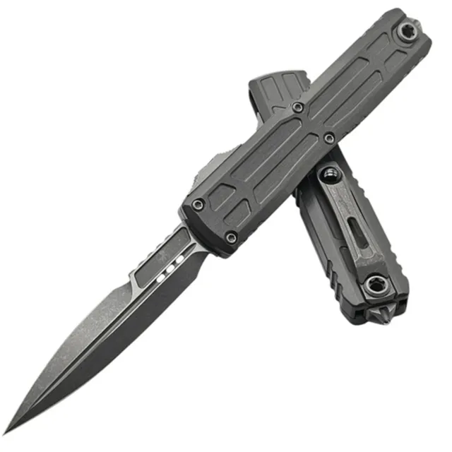 Microtech Ultratech G3 ZBP 3.55 In Bayonet Apocalyptic Natural Clear