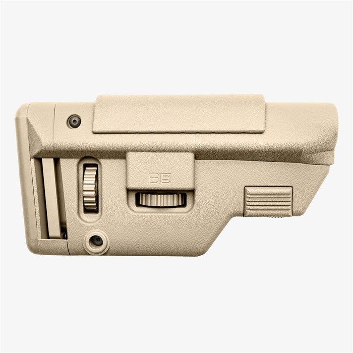 B5 SYSTEMS AR-15 Collapsible Precision Long FDE Stock (CPS-1413) - B5 SYSTEMS
