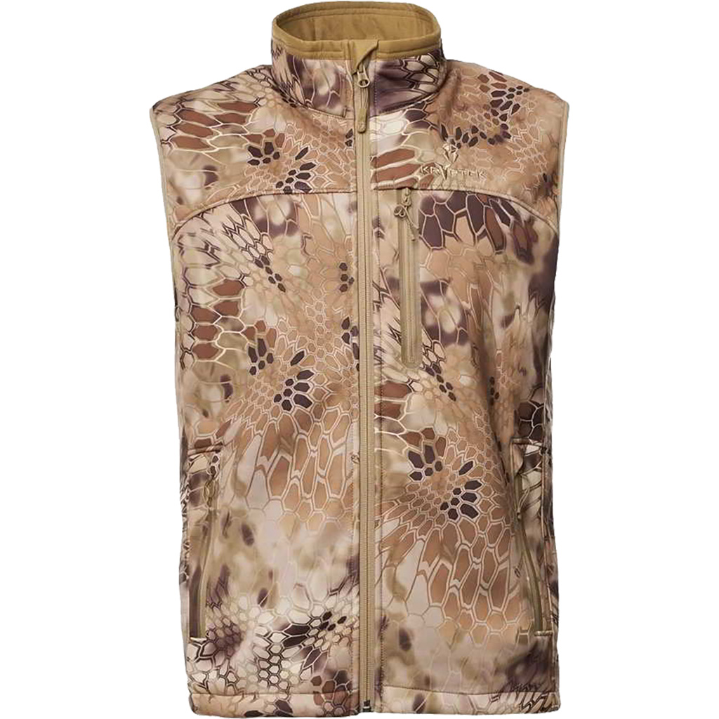 Kryptek 18CADWSVH4 Cadog Vest Highlander Medium Thermal Softshell