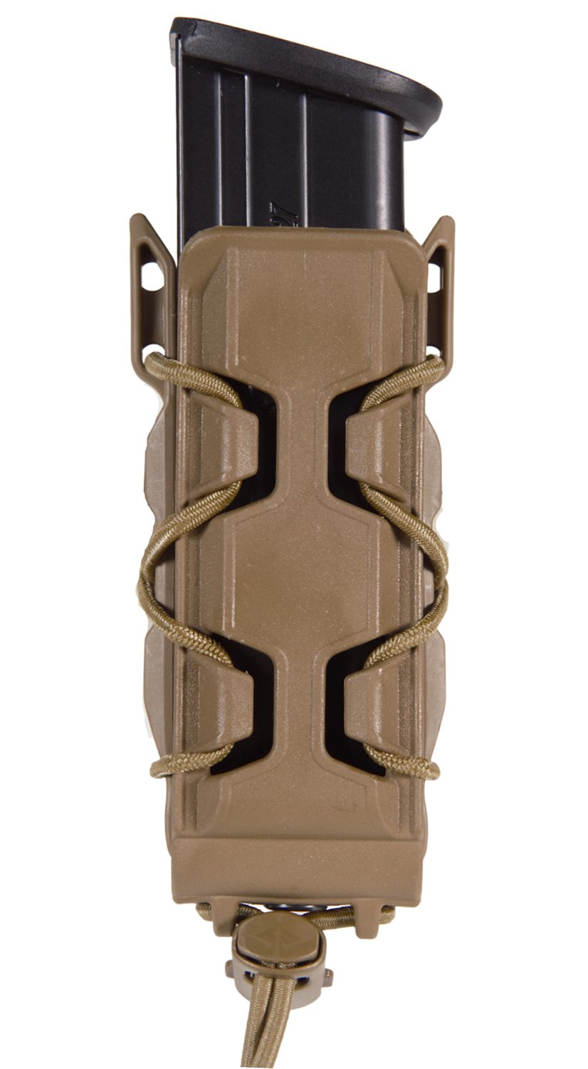 High Speed Gear 16PT01CB TACO V2 Mag Pouch, Coyote Brown, MOLLE/Belt Clip - High Standard - COYOTE BROWN