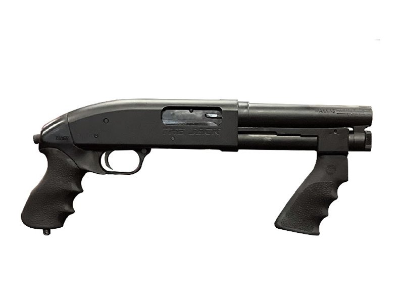 PTR JK120120101 12GA Pump 7" Barrel, Black, 6-Round Side Saddle, Picatinny Rail