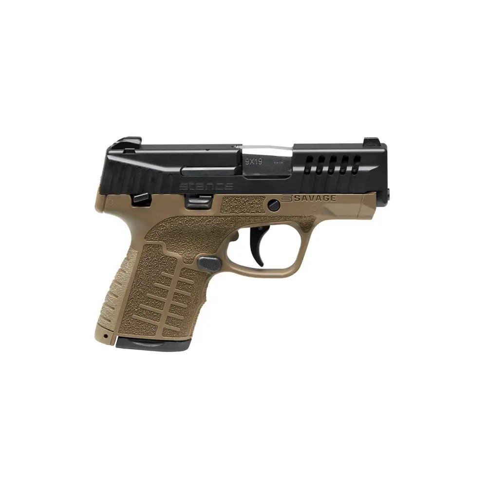 Savage Stance 9mm Luger Pistol FDE Manual Safety