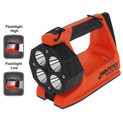 Nightstick INTEGRITAS 82 IS LED Lantern with Adjustable Head and High/Low Beam Functionality