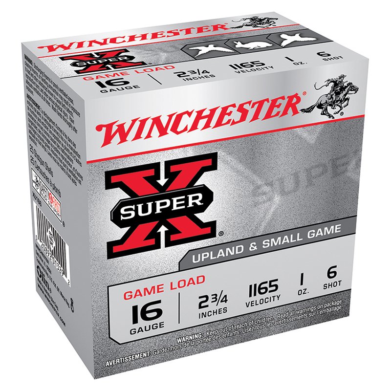 Buy Winchester SuperX 16Ga 2.75" 1oz Game #6 Ammo online