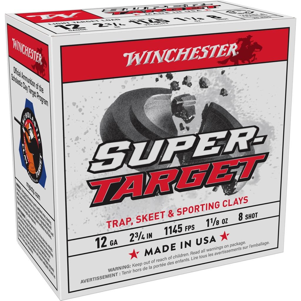 Winchester TRGT128 12 Gauge 2.75 in 1 1/8 oz 8 Shot 1145 fps - Winchester - LEAD