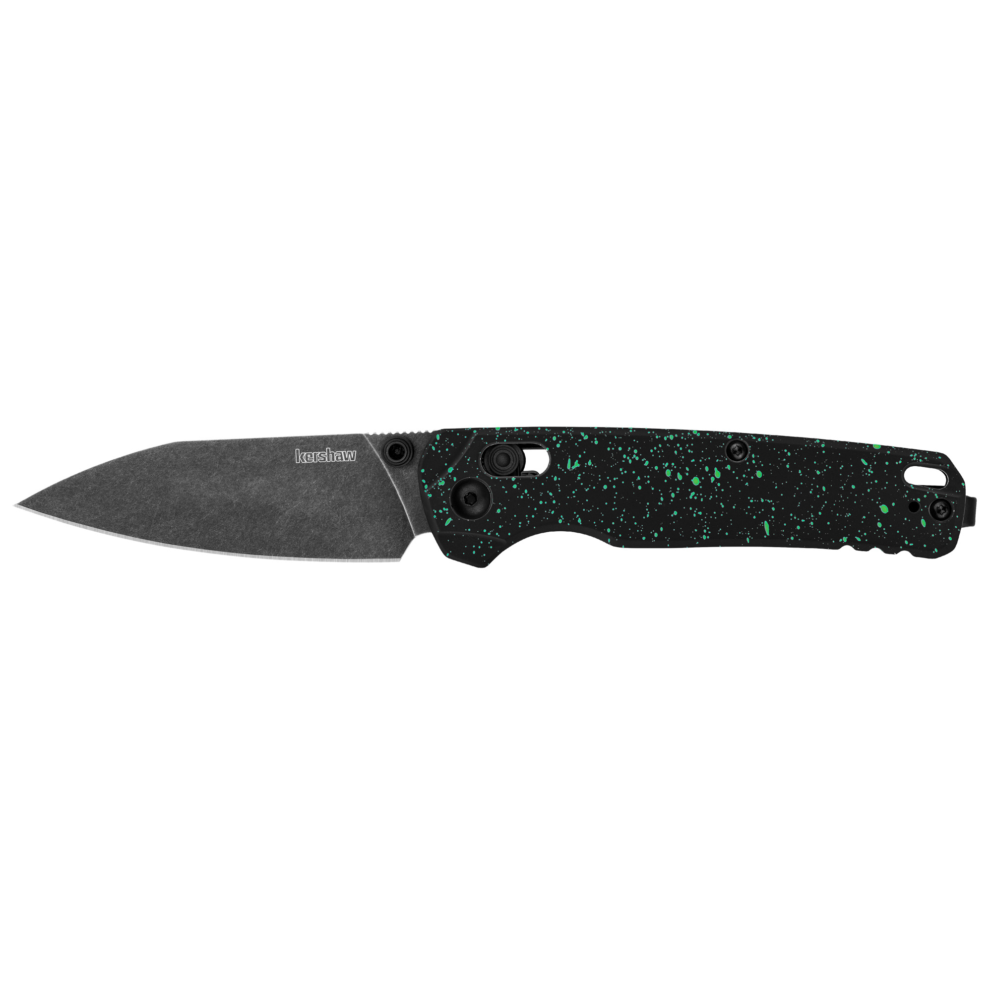 Kershaw Bel Air Folding Knife 3.1" Plain Edge Reverse Tanto Blade 7.3"