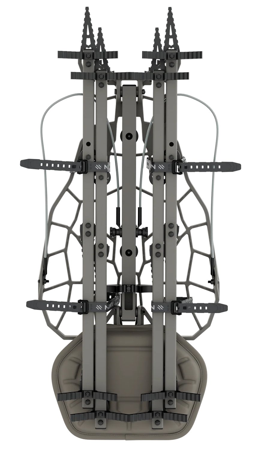 Novix NX-HHRS Helo Hunt Ready Hang On Combo, Gray, 300 lb Capacity - NOVIX