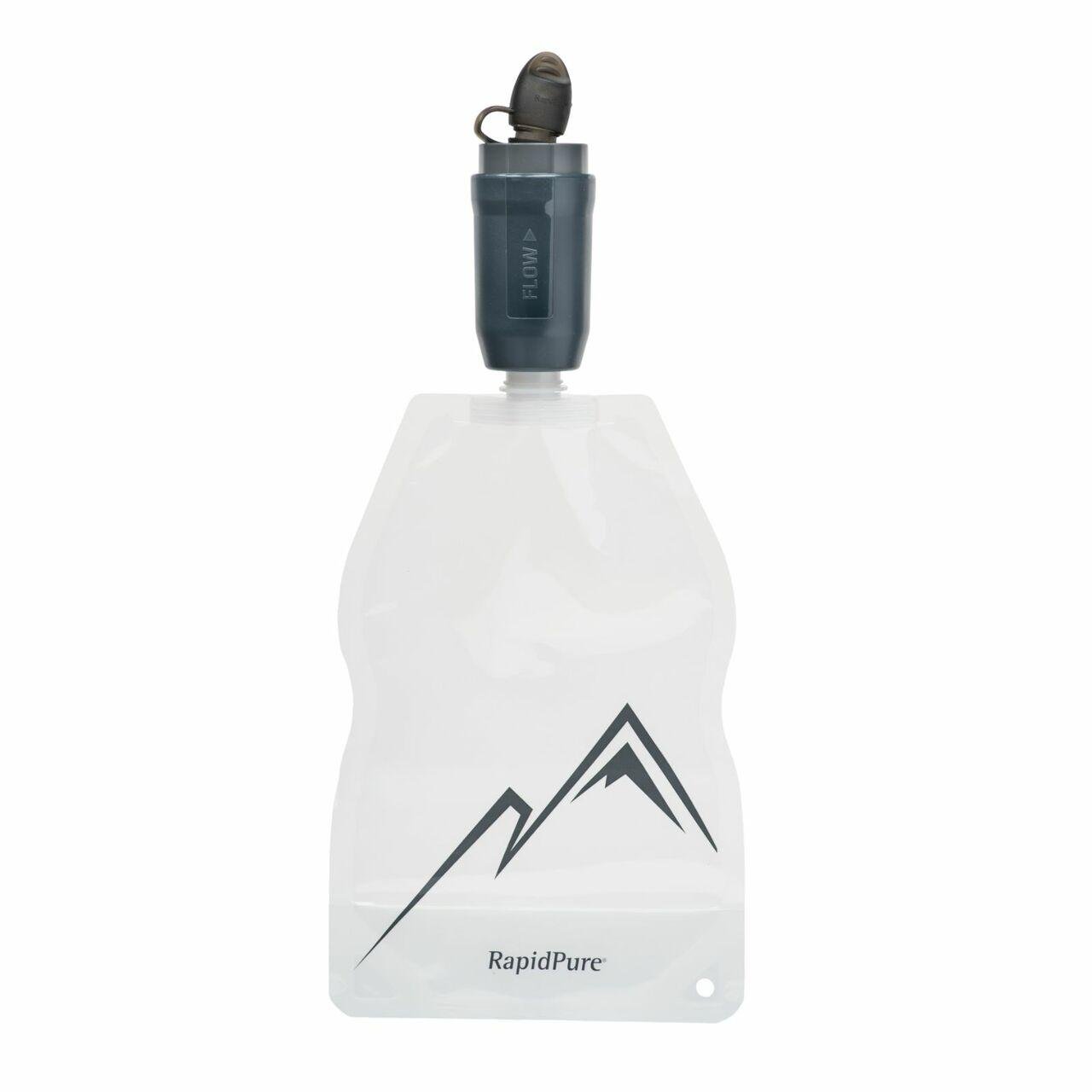 RapidPure 01600111 Purifier+ Multi-Use System, Black/Clear, 17"x4.9"x2.4"