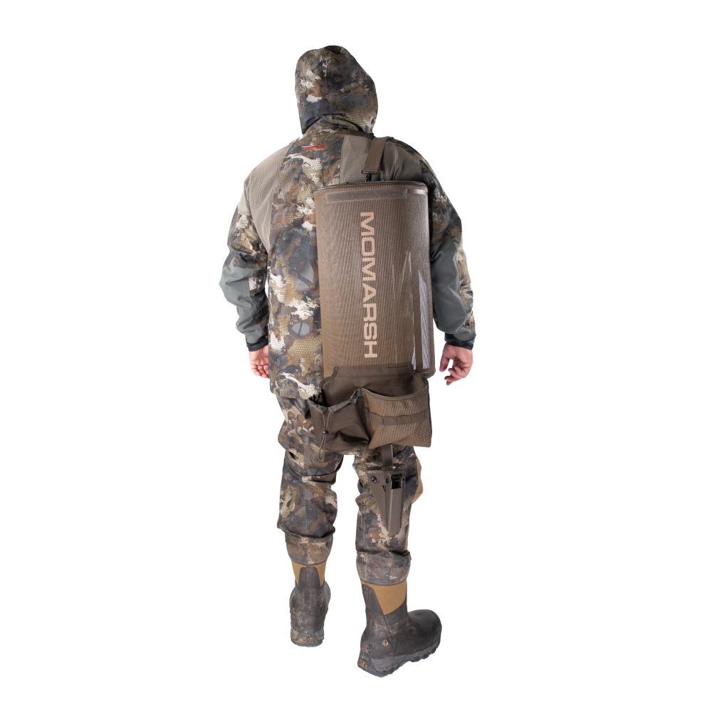 MOMARSH Mobile Marsh Saddle Seat, Adjustable 22-38" Height, Mesh, 6lb - Higdon Outdoors
