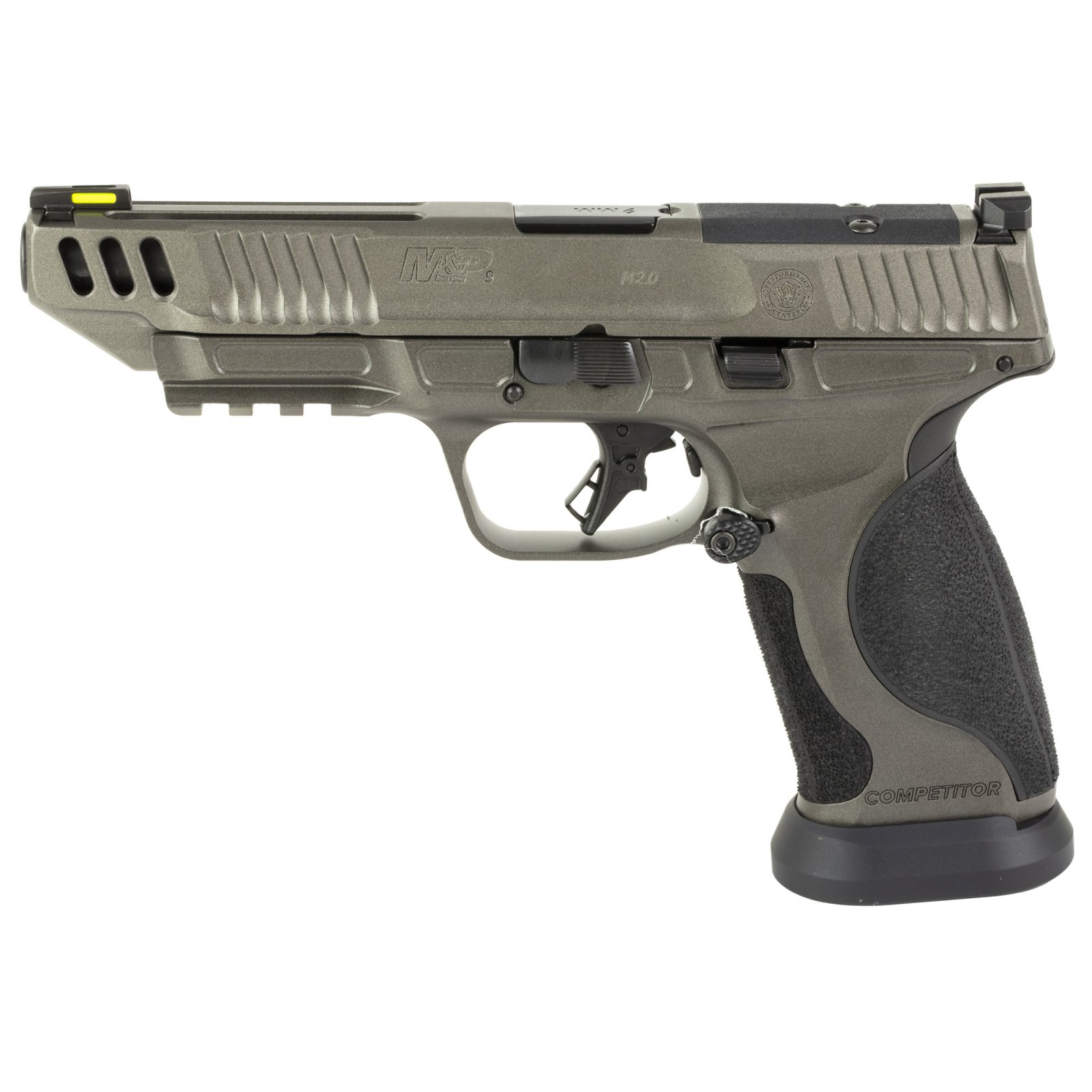 Smith & WESSON M&P9 M2.0 Competitor 9mm 5in 10rd Striker Fired Pistol 13198 - Smith & Wesson - 9mm