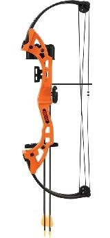 Bear Archery AYS300TR Brave Bow Set Orange 13.5-19" 15-25 lbs.