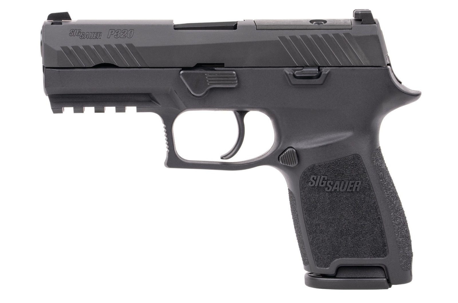 Sig Sauer W320C-9-BSSP P320 Compact 9mm 3.9" Nitron Semi-Auto Pistol - Sig Sauer - 9mm