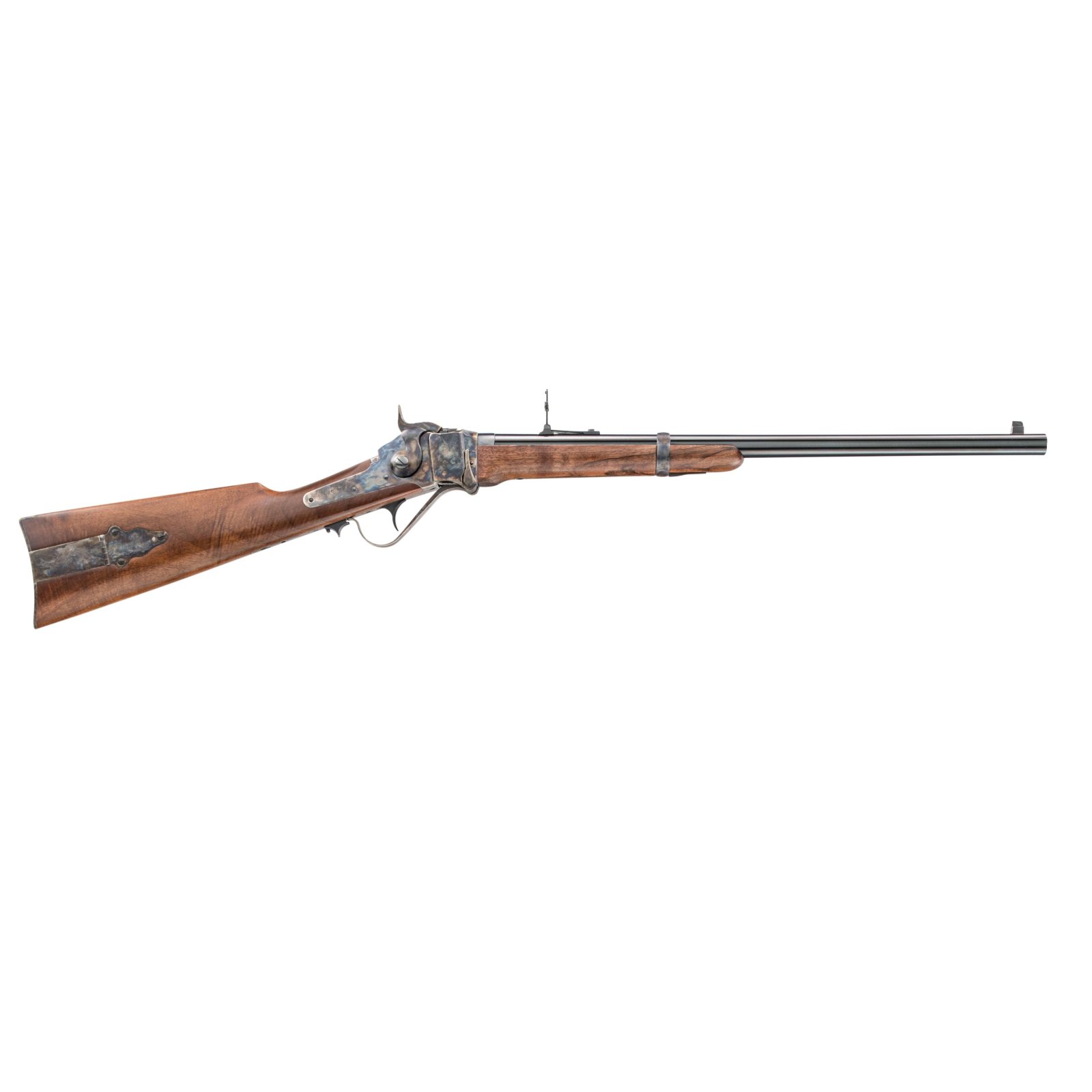 Chiappa 1874 Sharps Cavalry Rifle 45-70 Govt Single Shot 22 Barrel Color Case Receiver Walnut Stock - Chiappa Firearms - 45-70 GOVT