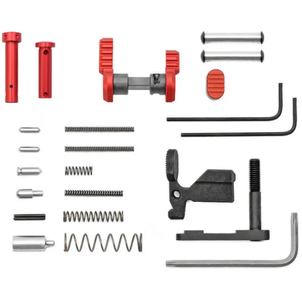 Armaspec ARM251-RED Superlight Gun Builders Kit, Stainless Steel, Red
