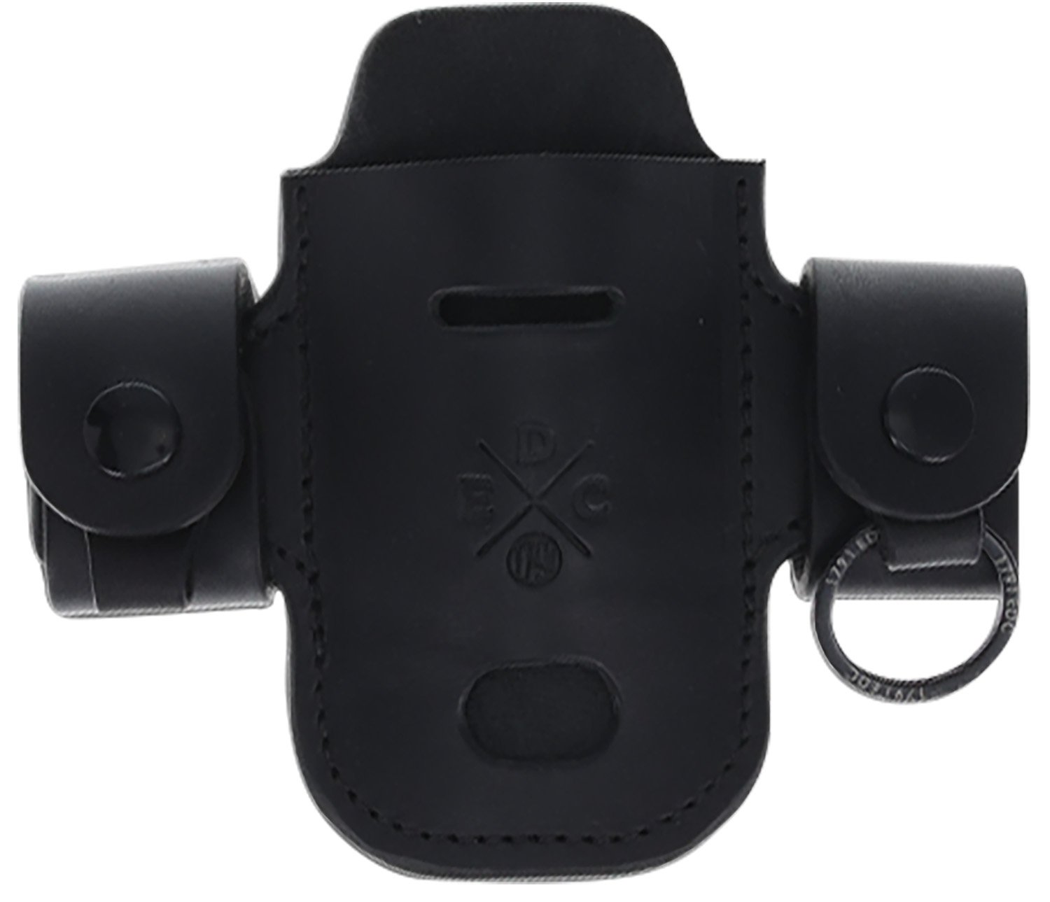 1791 Gunleather HDASSLBLKA EDC Black Leather Belt Loop Ambidextrous 1.5" - 1791 Gunleather - BLACK