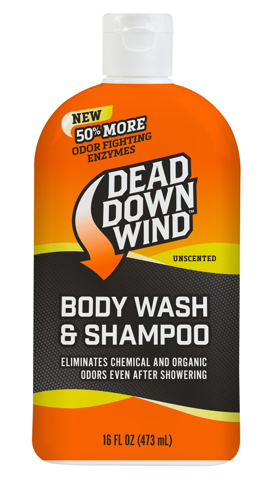 Dead Down Wind 121618 Shampoo/Body Wash Odor Eliminator Unscented Scent...