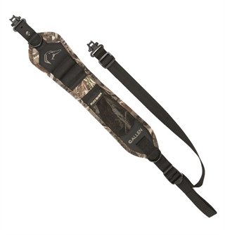 Punisher 8687 Hypa-Lite Waterfowl Sling 3.25" W x 35" L Realtree Max-5 Hypalon with Foam & Swivels for Shotgun - Allen Company - INCLUDED