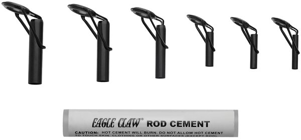 Eagle Claw Ahdrtk Rod Tip Repair Kit 6 Piece Heavy Duty Standard