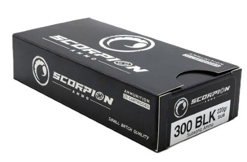 SCORPION 300 BLACKOUT 200GR SUNSONIC 20RD