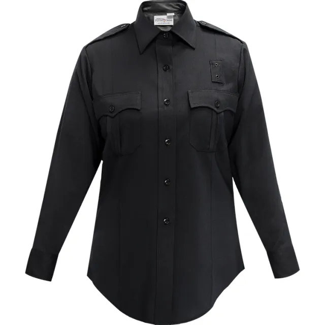 Buy Flying Cross Justice Women's Long Sleeve Shirt LAPD Navy online