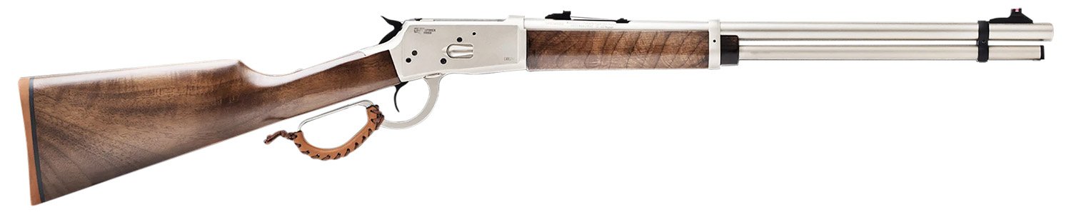 Sleek 357 Lever Action Rifle - Stainless Receiver & Classic Wood Stock - GForce Arms - 357 MAG