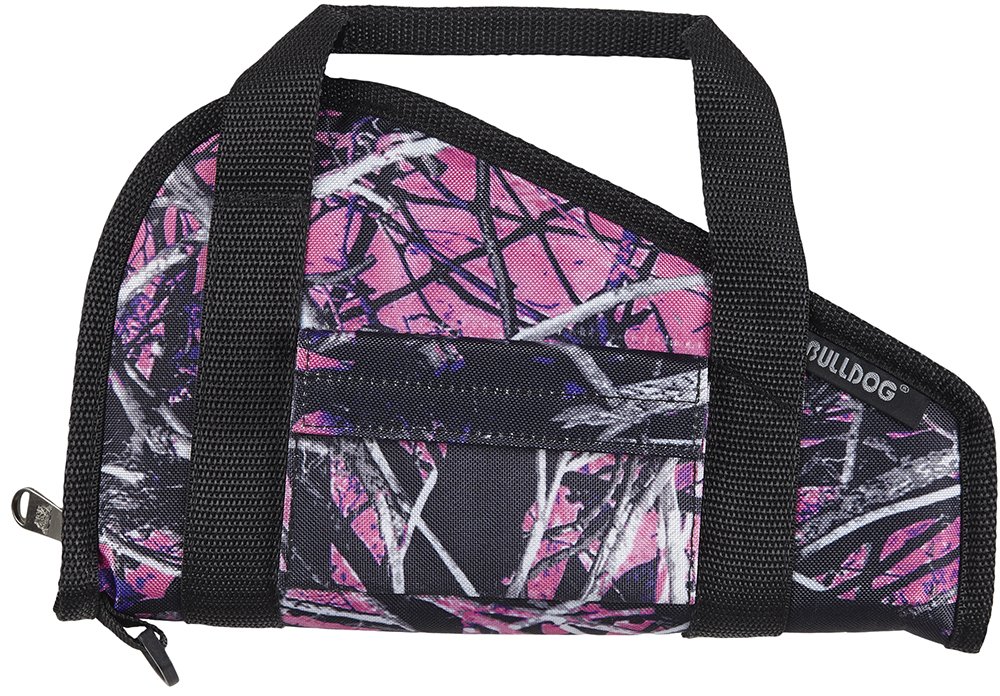 Bulldog BD600MDG Pistol Rug Small Muddy Girl Camo/Black Nylon Holds Handgun - Bulldog - MUDDY GIRL CAMO/BLACK