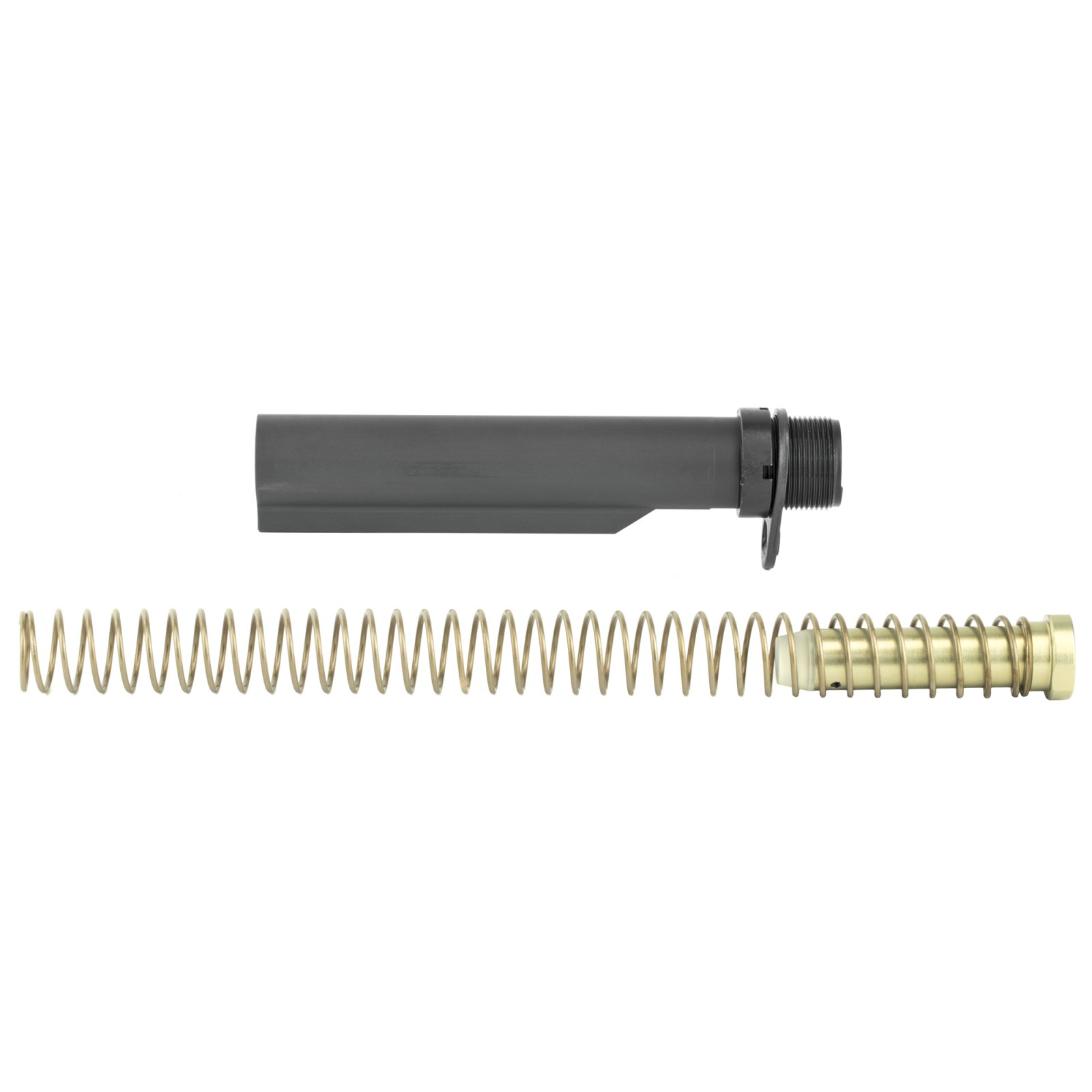 LBE Unlimited AR-15 Gray Milspec Buffer Tube Kit - Complete Assembly Unit