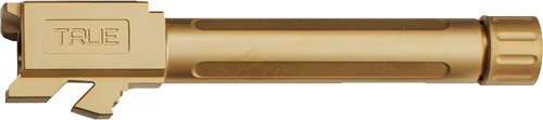 True Precision TRUTP-G17B-XTG Threaded Barrel Gold TiN for Glock 17 Gen 1-4