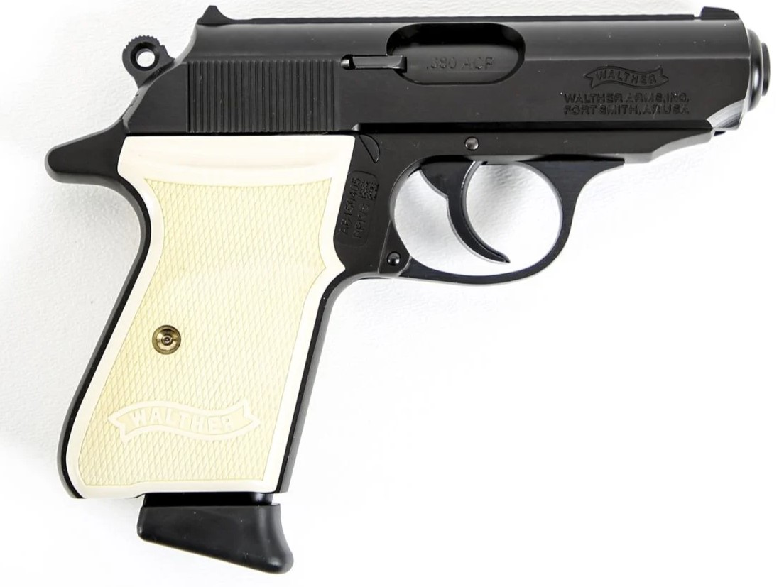 Walther 4796015 PPK/S .380 ACP 3.3" Blued Pearl Grip 6rd Semi-Auto