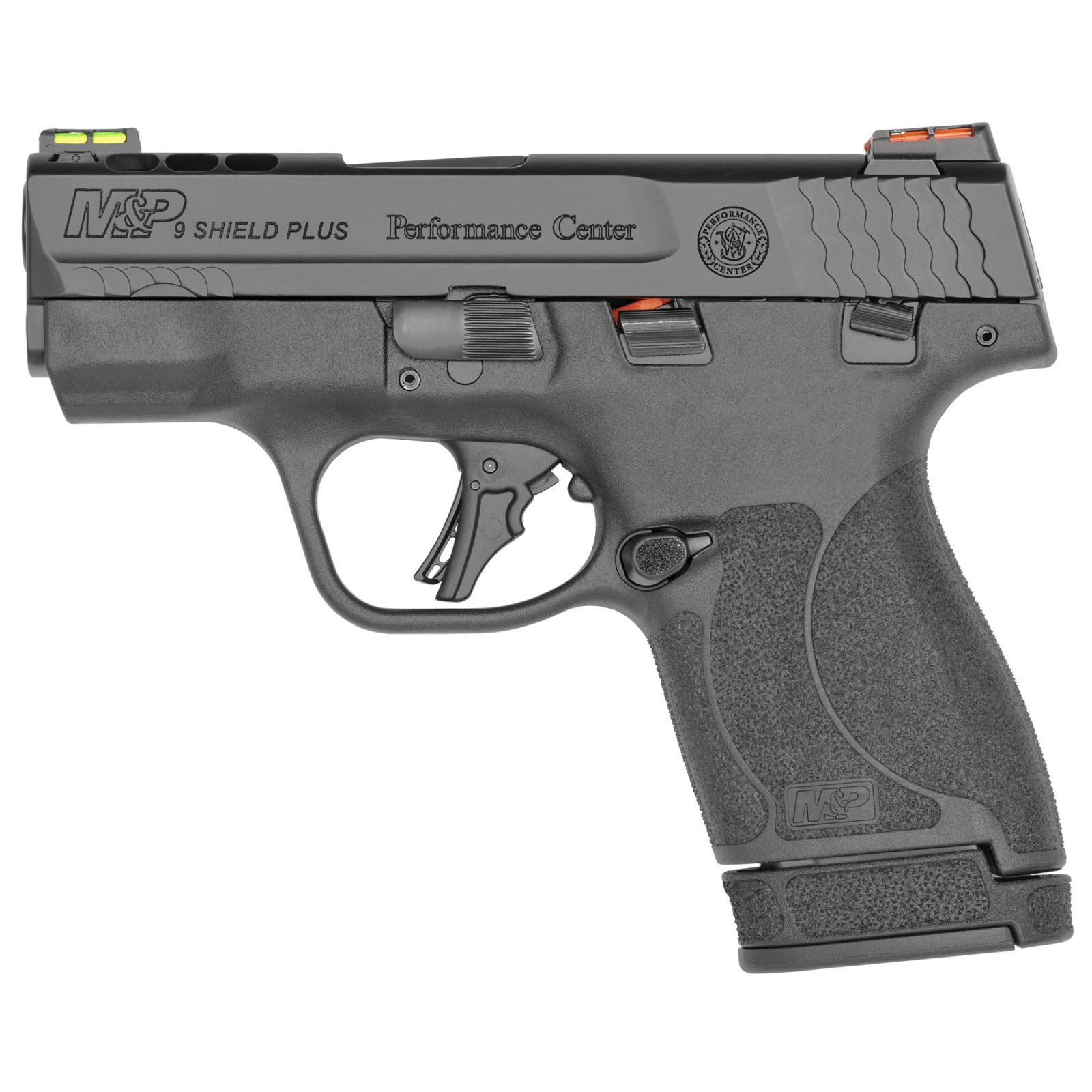 Smith & Wesson M&P Performance Center Shield Plus 9mm 3.1in Black 10+1 13+1 - Smith & Wesson - 9mm