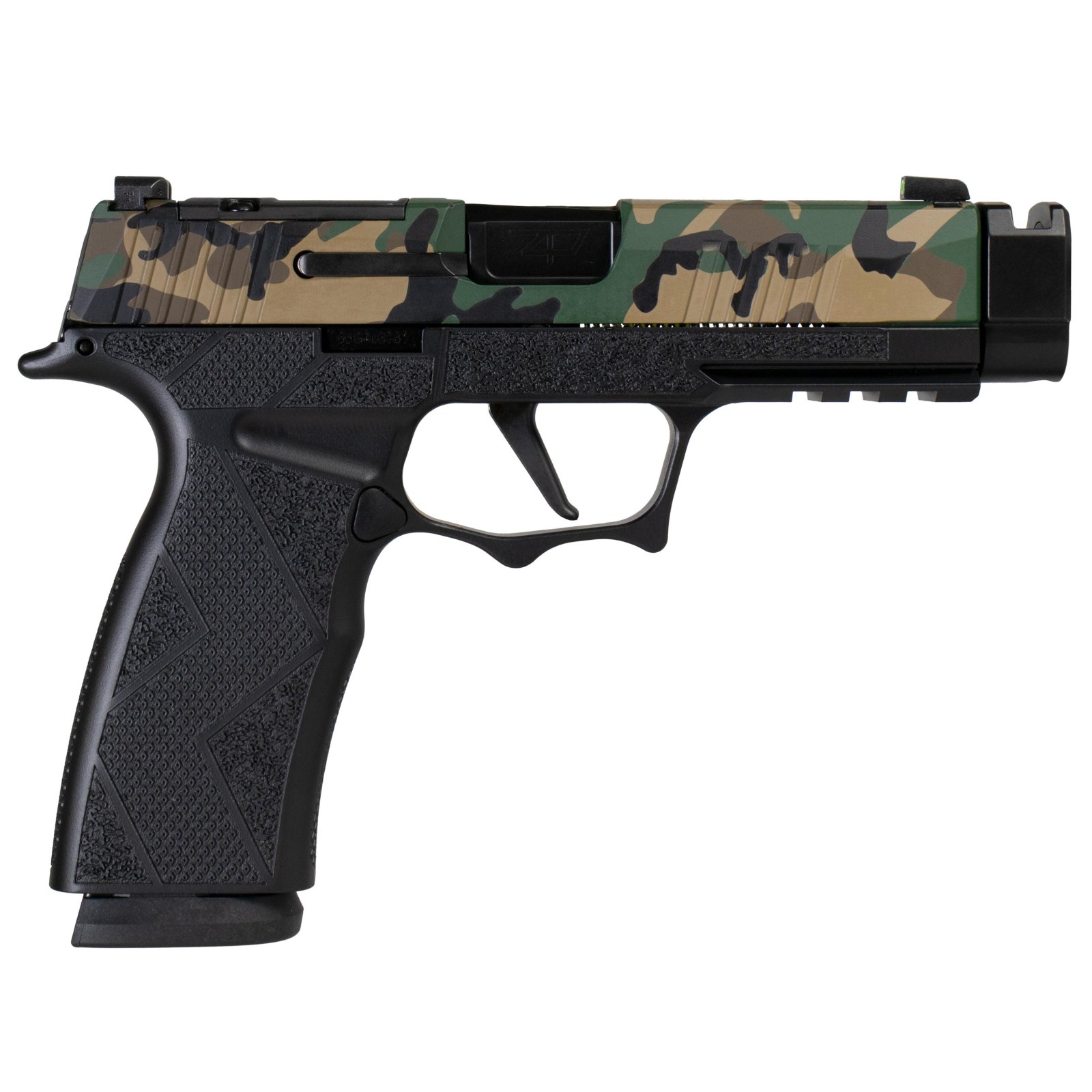 Sig Sauer P365 XMACRO TACOPS Muilticam Slide Handgun 9mm Luger 17rd Magazines(3) 3.7 Barrel w/Comp