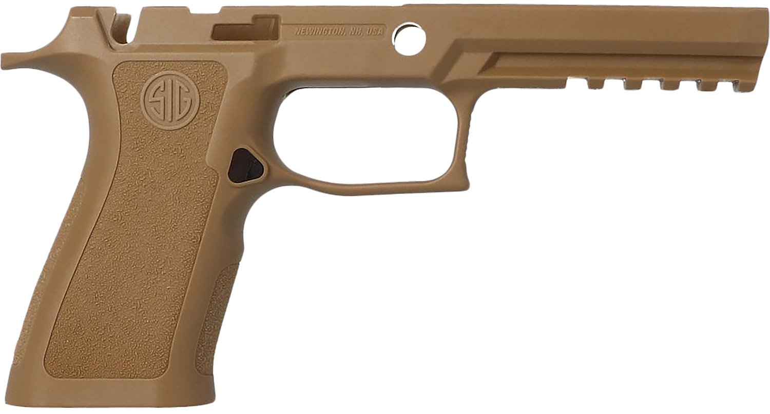 Sig SAUER P320 Full Size 9/40/357 Manual Safety Medium Coyote Grip 8901481 - Sig Sauer