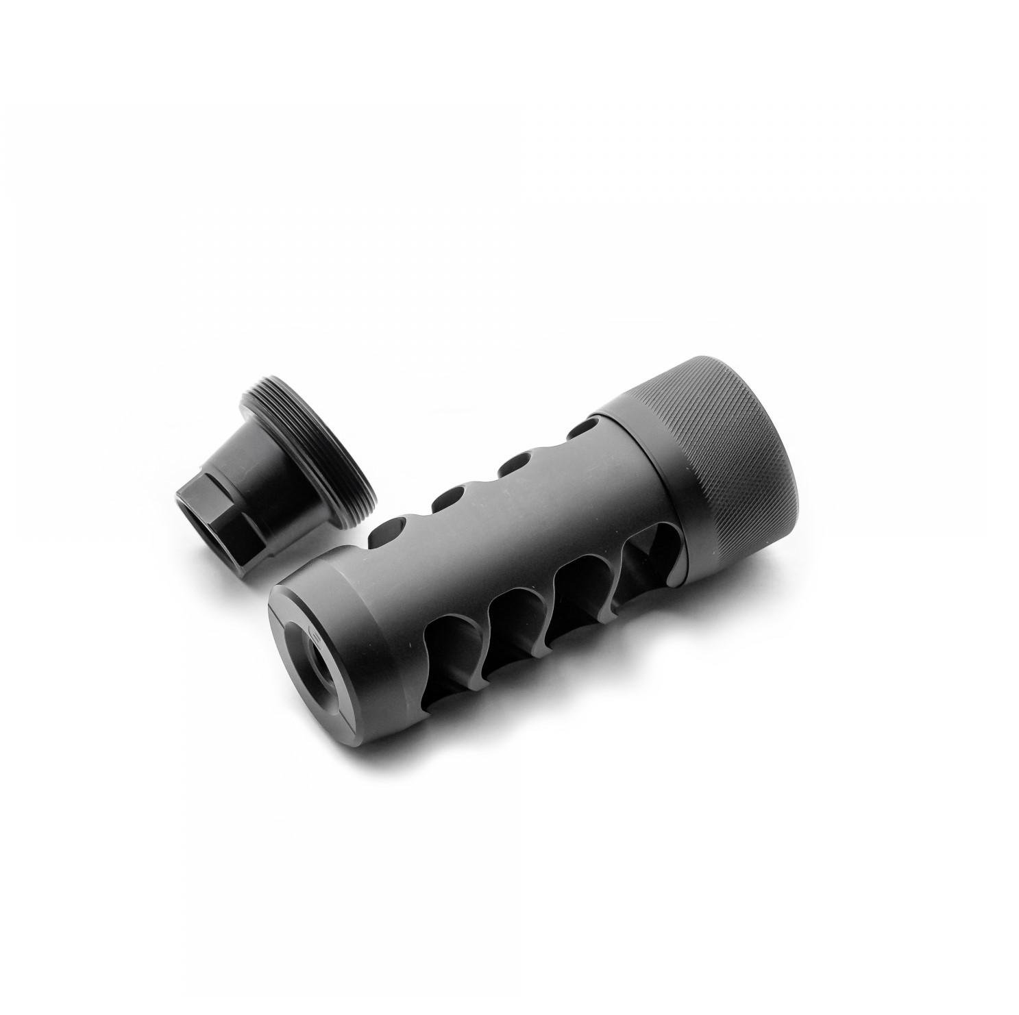 Area 419 Hellfire Muzzle Brake 223/6mm - 4-Port Design for Optimal Recoil & Muzzle Rise Control - Area 419 - 6mm