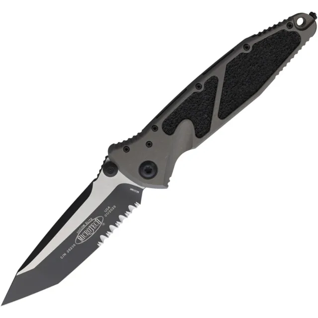 Microtech Socom Elite 161-2NC 3.98 In TNT PS Black Natural Alu Handle